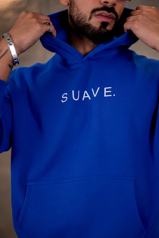 Blue You N Me Oversize Unisex Hoodie