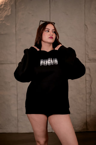 Black Focus Unisex Hoodie